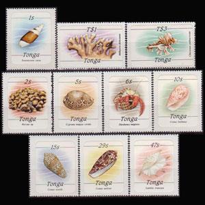 TONGA 1984 - Scott# 563-78 Marine Life 1s-3pa NH