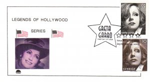 #3943 Greta Garbo Joint Dome FDC