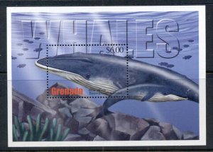 Grenada 2002 Marine Life, Mammals, Whales MS MUH