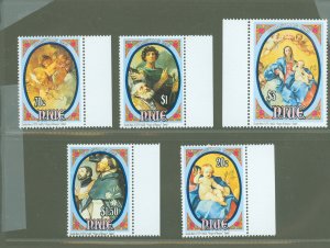 Niue #662-666  Single (Complete Set)