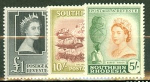 LC: Southern Rhodesia 81-94 MNH CV $98; scan shows only a few