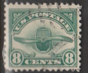 U.S. Scott #C4 Airmail Stamp - Used Single