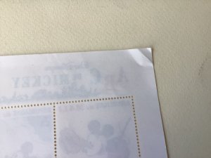 Republic Du Mali Walt Disney Mickey ABC mint never hinged stamps sheet Ref 55151