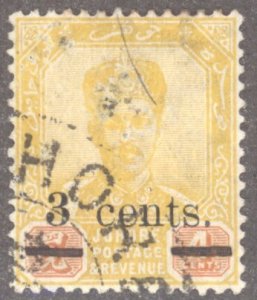 Malay States- Johore, Scott #52, Used
