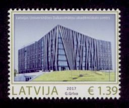 Latvia Sc# 972 MNH Academic Center for Natural Sciences