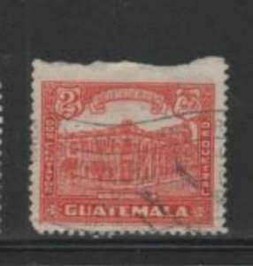 GUATEMALA #307 1943 NATIONAL PTINTING WORKS F-VF USED b