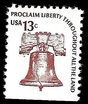 # 1595 MINT NEVER HINGED LIBERTY BELL