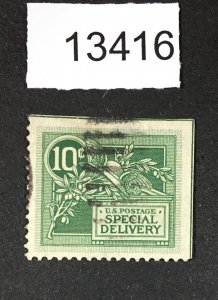 MOMEN: US STAMPS  # E7 USED LOT #13416