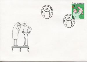 CZECH REPUBLIC  - 1999 Funny Drawings FDC3340