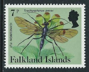 Falkland Islands, Sc #393, 7d MH