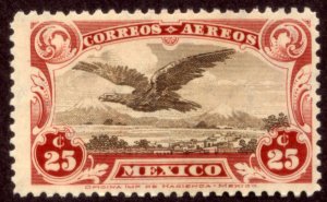 MEXICO C3, Early Air Mail SINGLE. MINT, NH. F-VF.