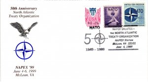 1999 NAPEX Stamp Show Cover – Napex Cachet