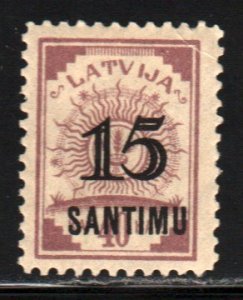 Latvia #133     MH
