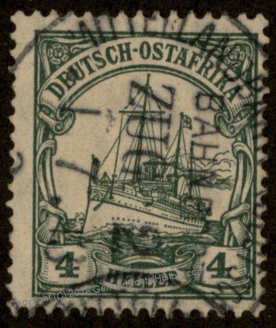 Germany 1913 Zug 2a East Africa Ostafrika DOA Mittellandbahn Train Bahnpos 92764