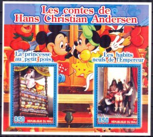 Mali 2005 Fairy Tales of H. C. Andersen Disney (II) Sheet MNH