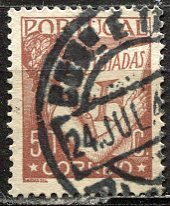 Portugal; 1931: Sc. # 508: Used Single Stamp