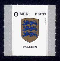 Estonia Sc# 869 MNH Arms of Tallinn (S/A)