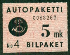 FINLAND #Q2, Mint Hinged, Scott $20.00 