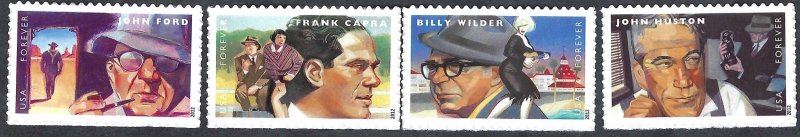 United States #4668-71 Forever (45¢) Great Film Directors. Four singles. MNH