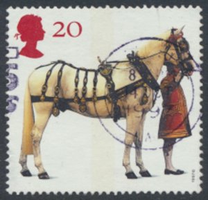 GB   Sc# 1763  SG 1989  Used Queen's Horses 1997  see details  / scans