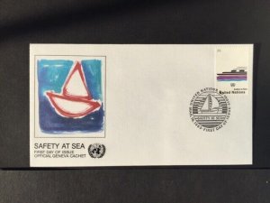 UN FDC Scott 395, Unaddressed, see image, Free Shipping