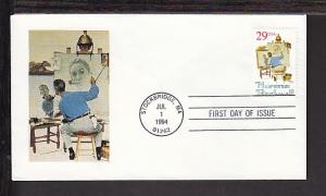 US Norman Rockwell 1994 Unknown U/A FDC BIN