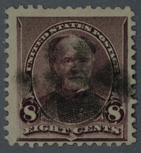 United States #225 VG/Fine Good Color Geometric Cancel Clean Paper