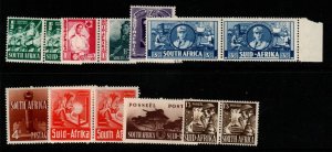 SOUTH AFRICA SG88/96 1941-6 WAR EFFORT MNH