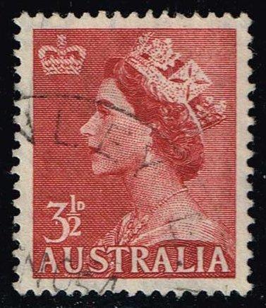 Australia #258 Queen Elizabeth II; Used at Wholesale