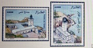 Algeria 1997 Architecture Lighthouse Landscape Sea Tourisum Places Stamps MNH