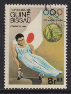 Guinea-Bissau 612 Flag, Medal & Olympic Winner 1984