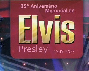 Elvis Presley Stamp American Singer Music Legend Souvenir Sheet MNH #5978/Bl.662