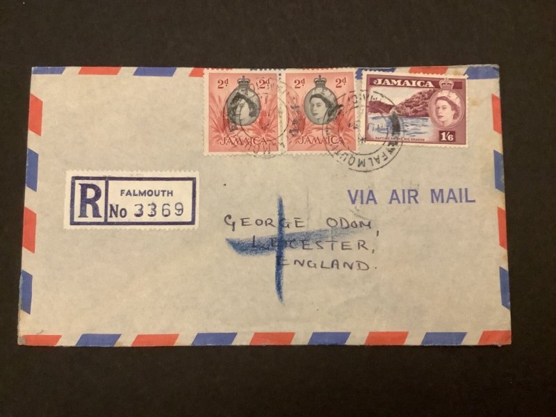 Jamaica 1961  Air Mail Registered  Stamp Cover R40815