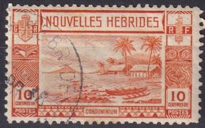 New Hebrides (Fr) #56  F-VF Used  CV $3.25  (Z4831)