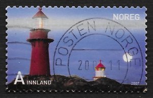 Norway #1521 A Lighthouses - Ona Lighthouse, Romsdal