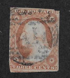 UNITED STATES SC# 11A PAID CANCEL AVF/U