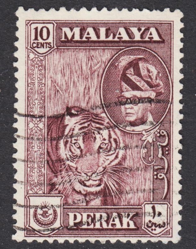 Malaya Perak Scott 132 F+ used.