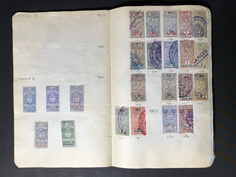 Argentina Revenue Stamps Mint/Used 1891-1932 (1600 Stamps)