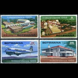 BOTSWANA 1966 - Scott# 1-4 Natl.Assembly Set of 4 LH