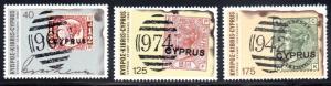 CYPRUS SC#529-532 STAMP CENTENARY (1980) MNH