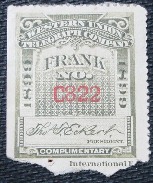 US #16T29 MNG Single, **Fault**, Telegraph, SCV $.40