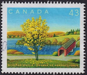 Canada - 1994 - Scott #1524d - used - Canada Day Striped Maple Tree