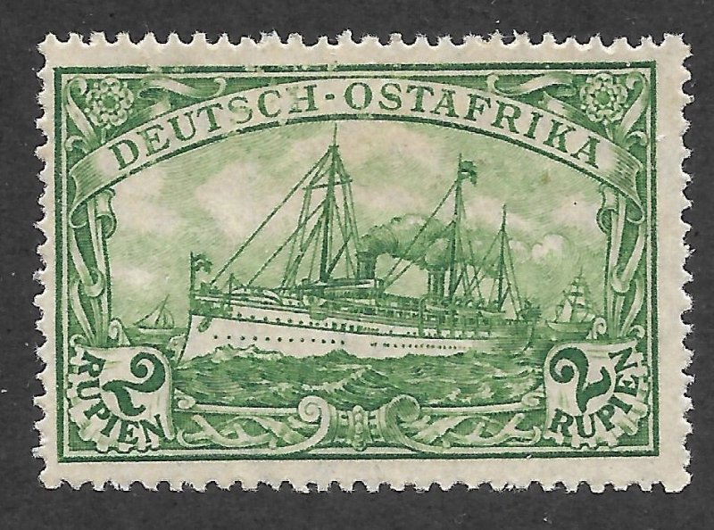 Doyle's_Stamps: 1905 MH German 2 Rupien Kaiser's Yacht, Scott #40*