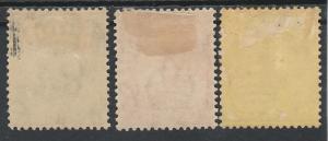 ANTIGUA 1921 KGV BADGE 1/2D 1D AND 3D WMK MULTI SCRIPT CA