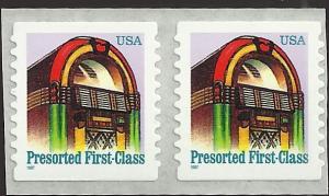 # 2912B MINT NEVER HINGED JUKE BOX