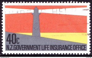 NEW ZEALAND 1981 QEII 20c Multicoloured Life Insurance FU