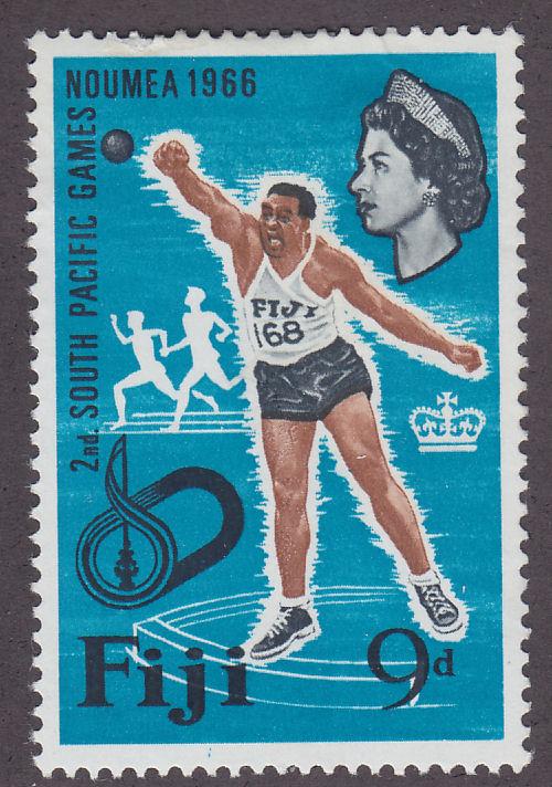 Fiji 227 South Pacific Games 1966