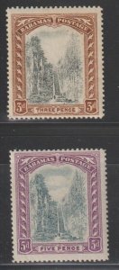 Bahamas SC 59-60 Mint Hinged