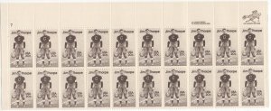 Scott 2089 - Jim Thorpe. Plate Block Of 20  MNH. OG. #02 2089pb20t