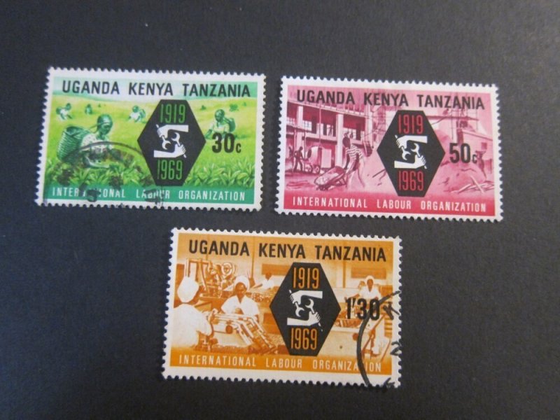 Kenya Uganda Tanganyika 1969 Sc 197-99 FU